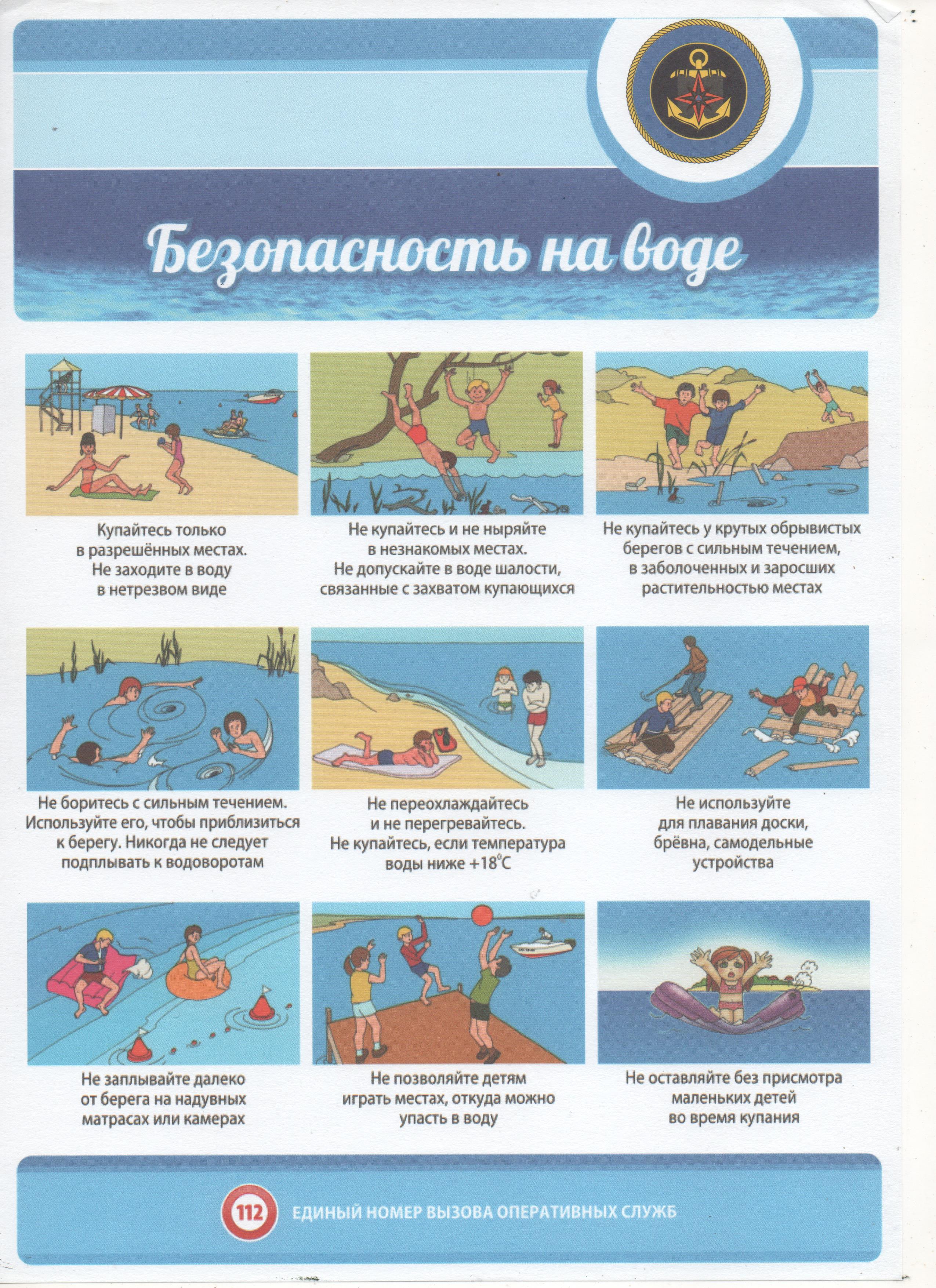Безопасность на воде.