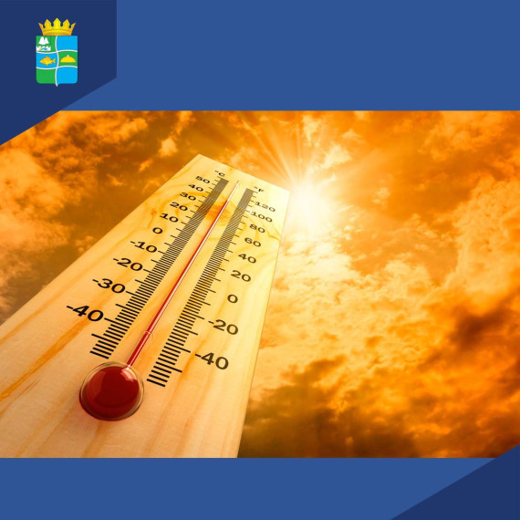 В Курганской области сохраняется сильная жара с максимальными температурами воздуха 36-38°.