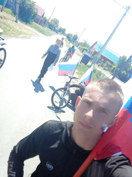12 июня в Макушинском муниципальном округе, в День России состоялся велопробег.