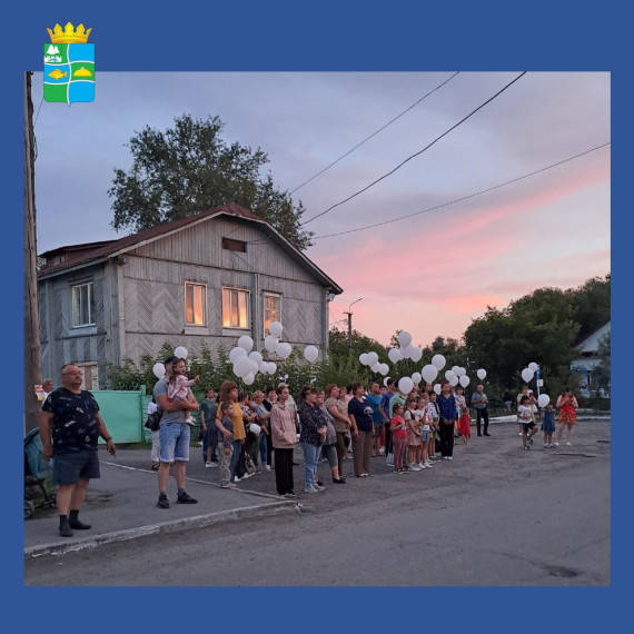 В Макушино прошла Акция в память погибших детях Донбасса.