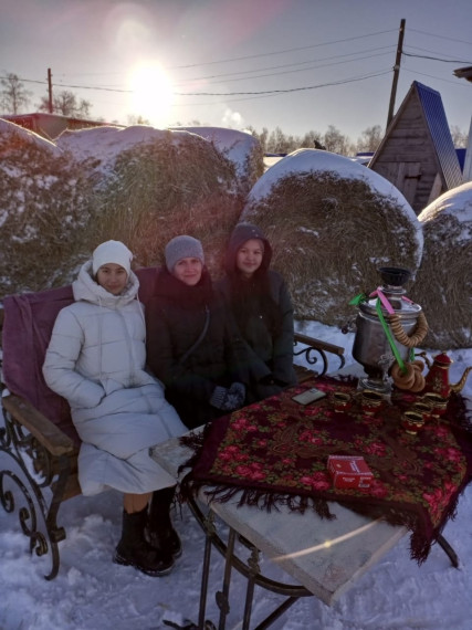 19 декабря ребята 8г класса побывали на КОНЮШНЕ в Макушинском округе, в селе Требушинное с целью - профориентация.